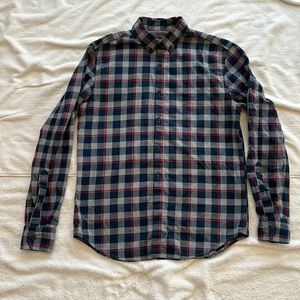 Banana Republic luxe flannel shirt